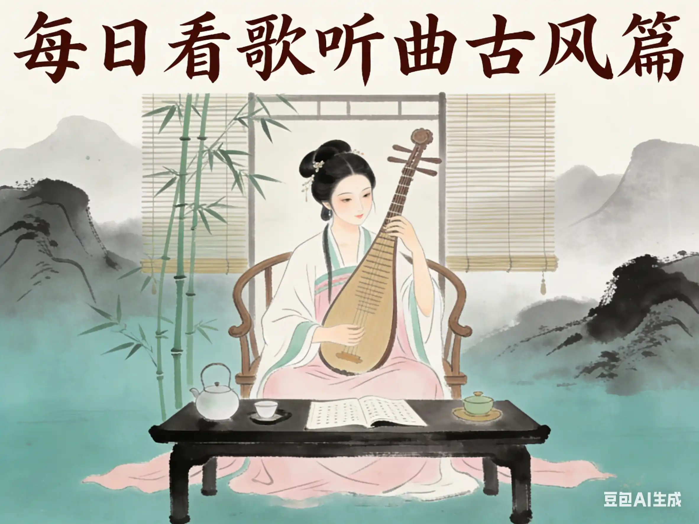 「古风4｜wake」今日无事，看歌听曲！-白川技术站