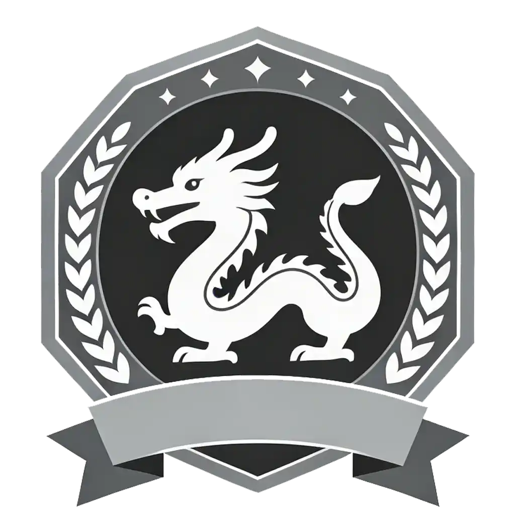 徽章-龙-白川技术站