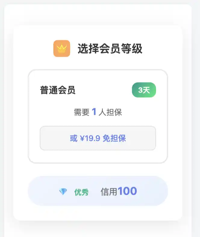 邀请担保VIP系统-白川技术站